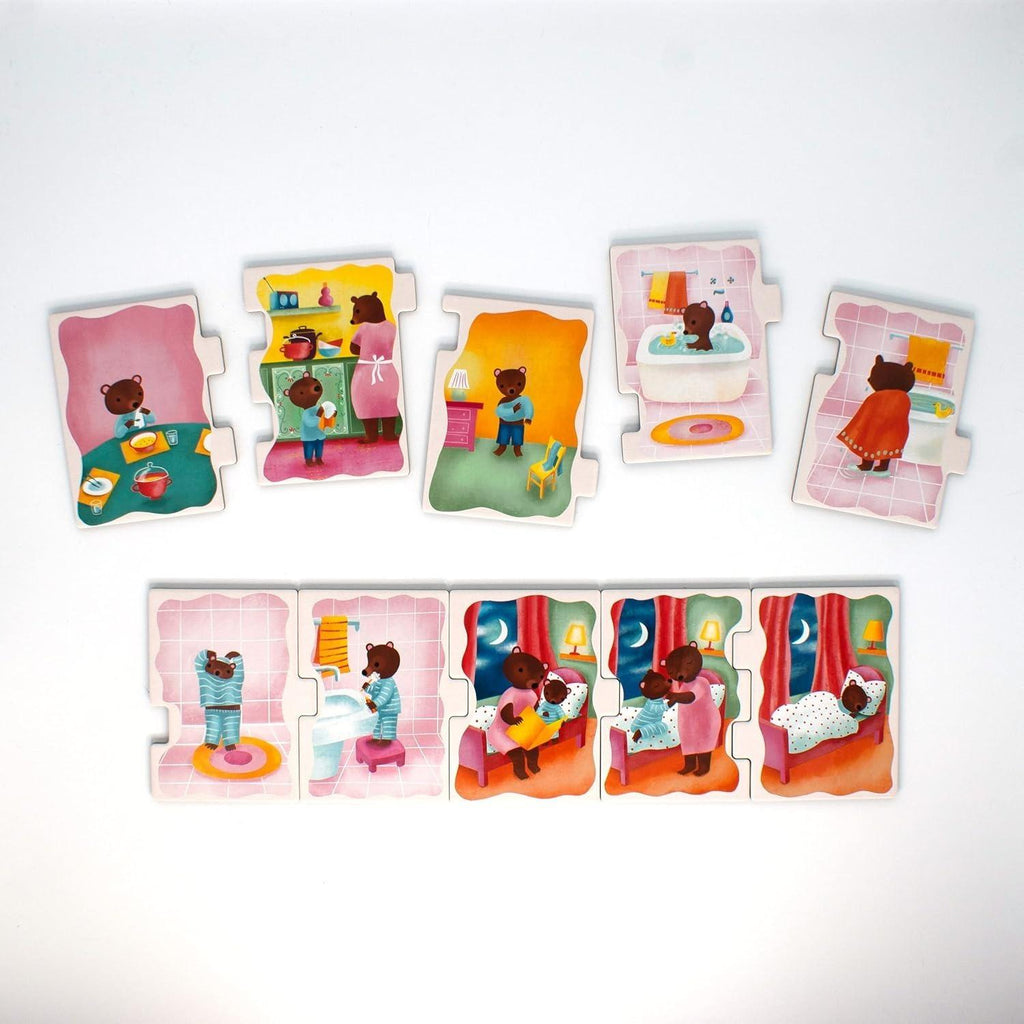 eeBoo: Ready to Go Puzzle - Bedtime