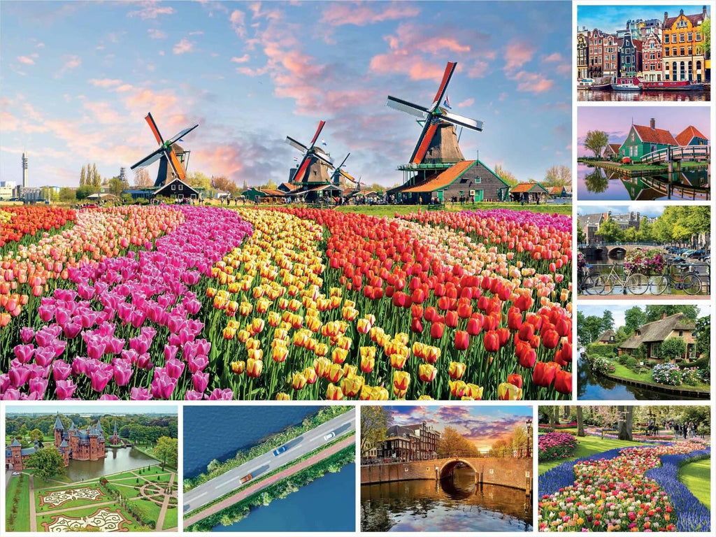 Hinkler: Mindbogglers - Take Me to the Netherlands Puzzle (500pc Jigsaw)