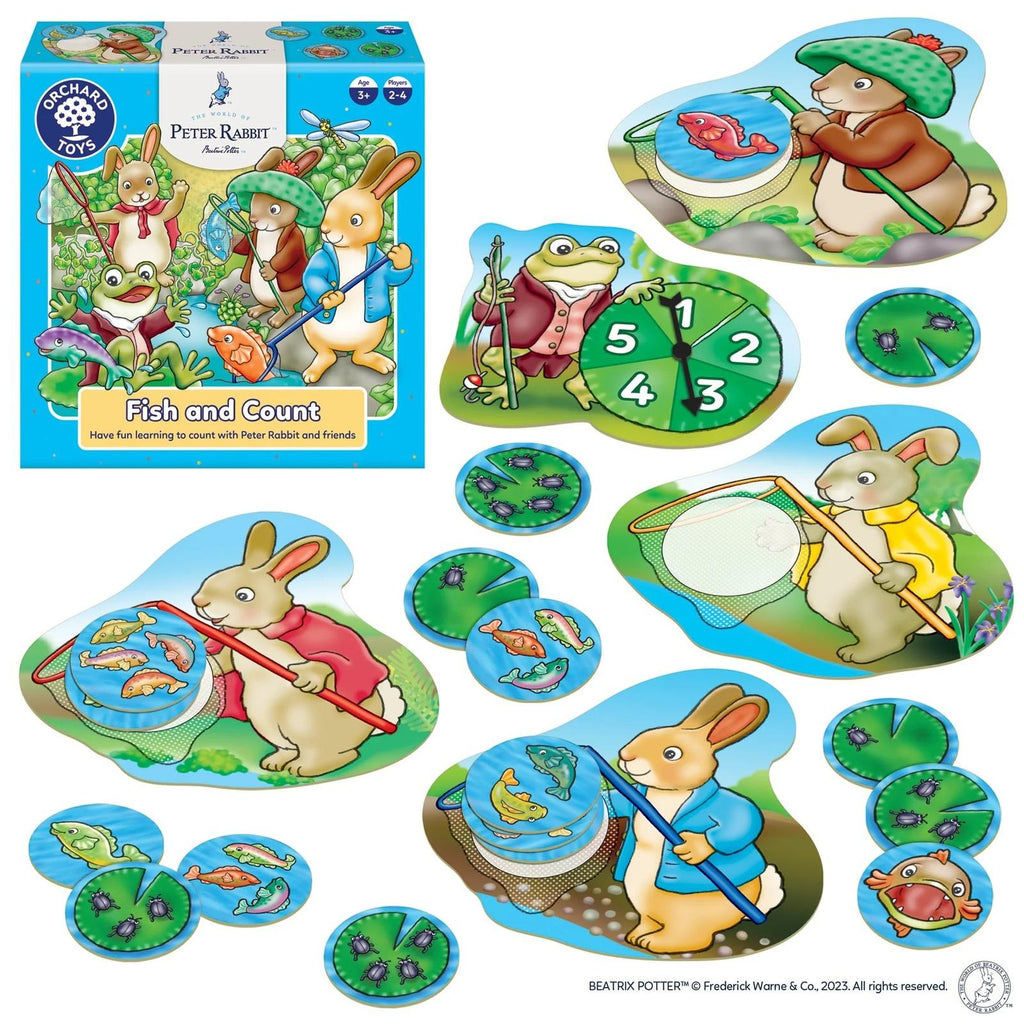 Orchard: Peter Rabbit - Fish & Count