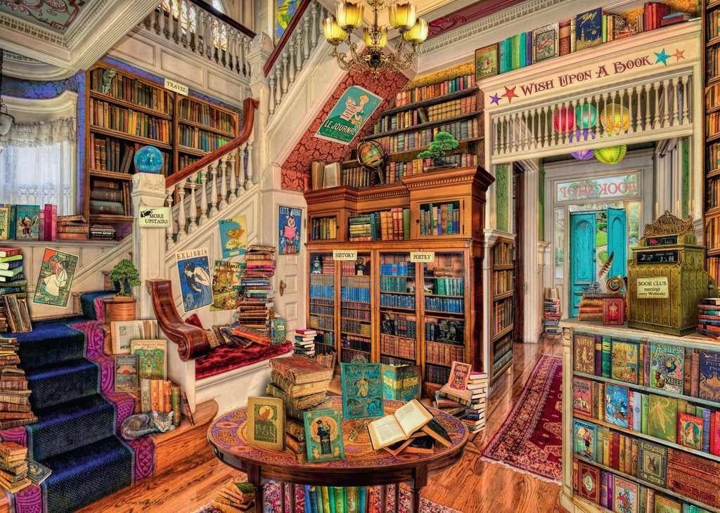 Ravensburger: The Fantasy Bookshop (1000pc Jigsaw)