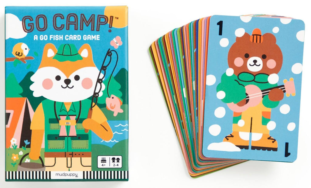 Mudpuppy: Go Camp Card Game