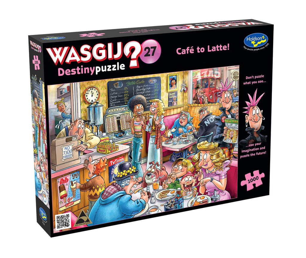 Wasgij Destiny #27: Cafe to Latte Puzzle (1000pc Jigsaw)