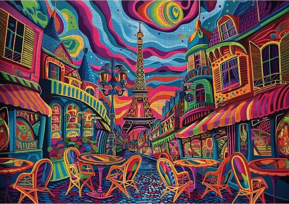 Trippy Puzzles: Parisian Prism Puzzle (1000pc Jigsaw)
