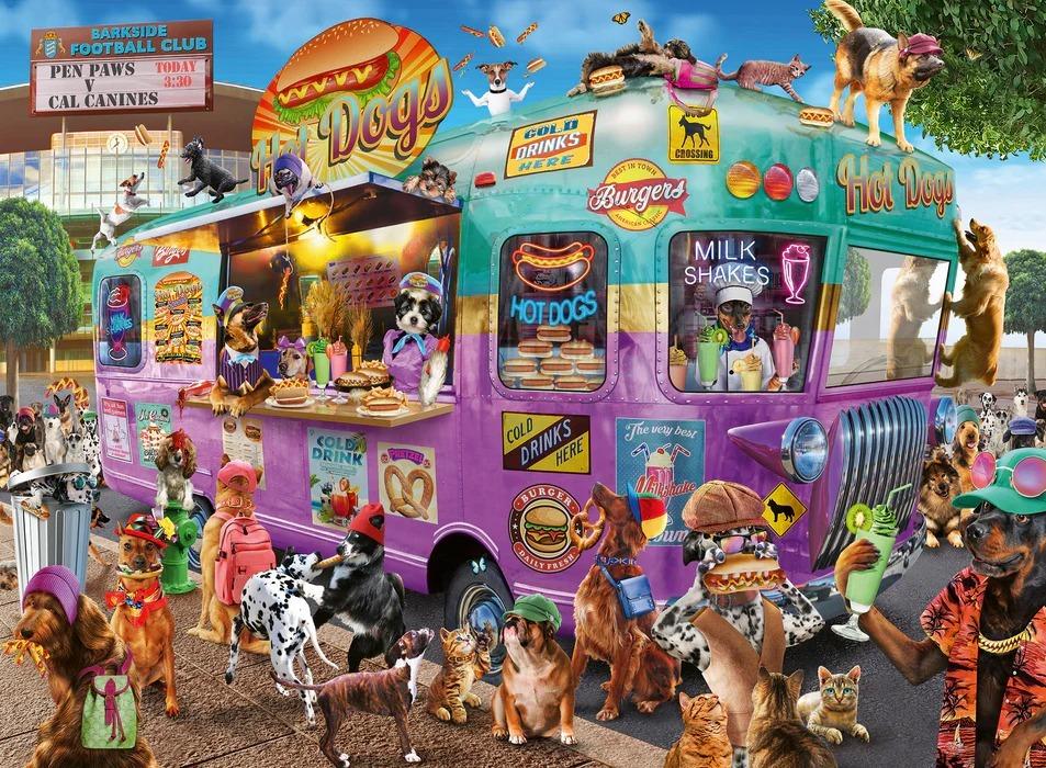 Ravensburger: Hot Diggity Dogs - XXL Piece Puzzle (300pc Jigsaw)