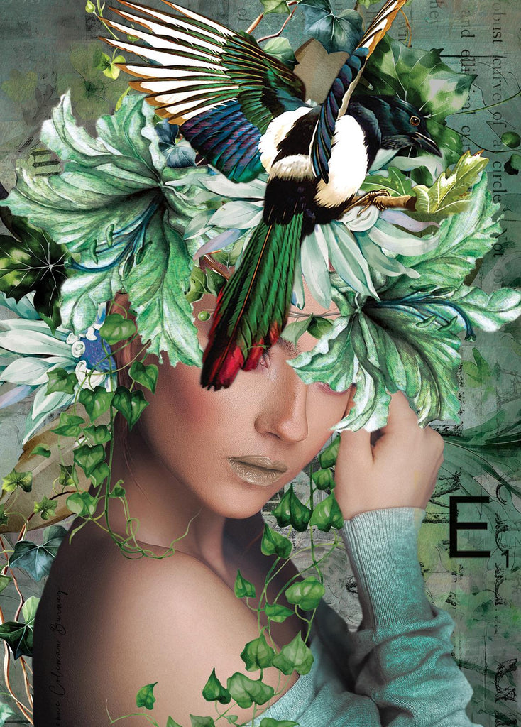 Holdson: Woman in Bloom - Ivy Growing in the Garden Puzzle (1000pc Jigsaw)