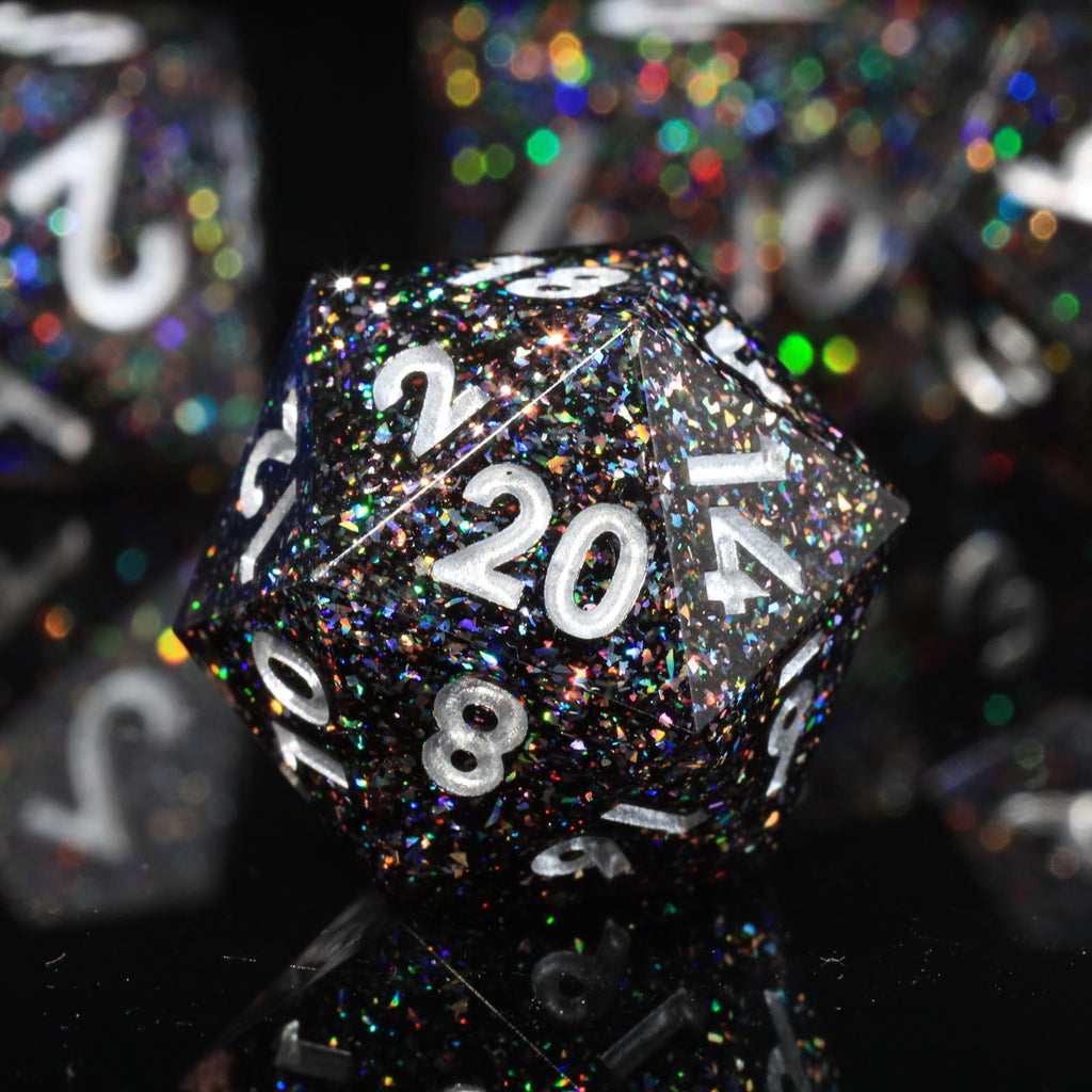 Dudley's Gallery - Warp Drive Sharp Edge Resin Dice Set