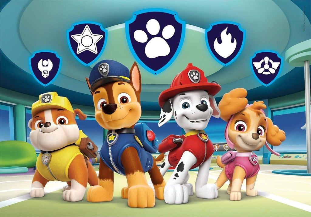 Clementoni: Paw Patrol - Glow in the Drak Puzzle (104pc Jigsaw)