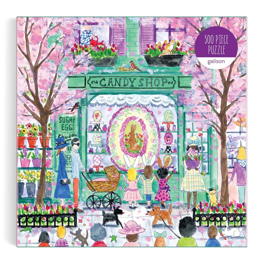 Galison: Michael Storrings Easter Candy Shop - 500 Piece Puzzle