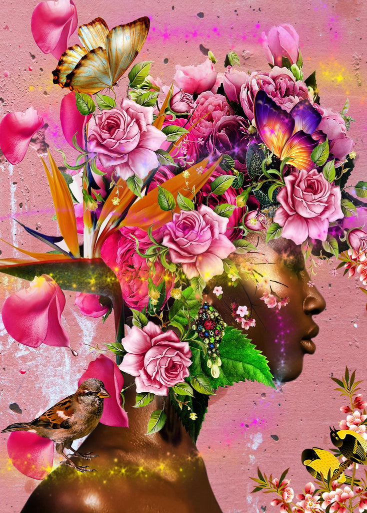 Holdson: Woman in Bloom - In Full Bloom Puzzle (1000pc Jigsaw)