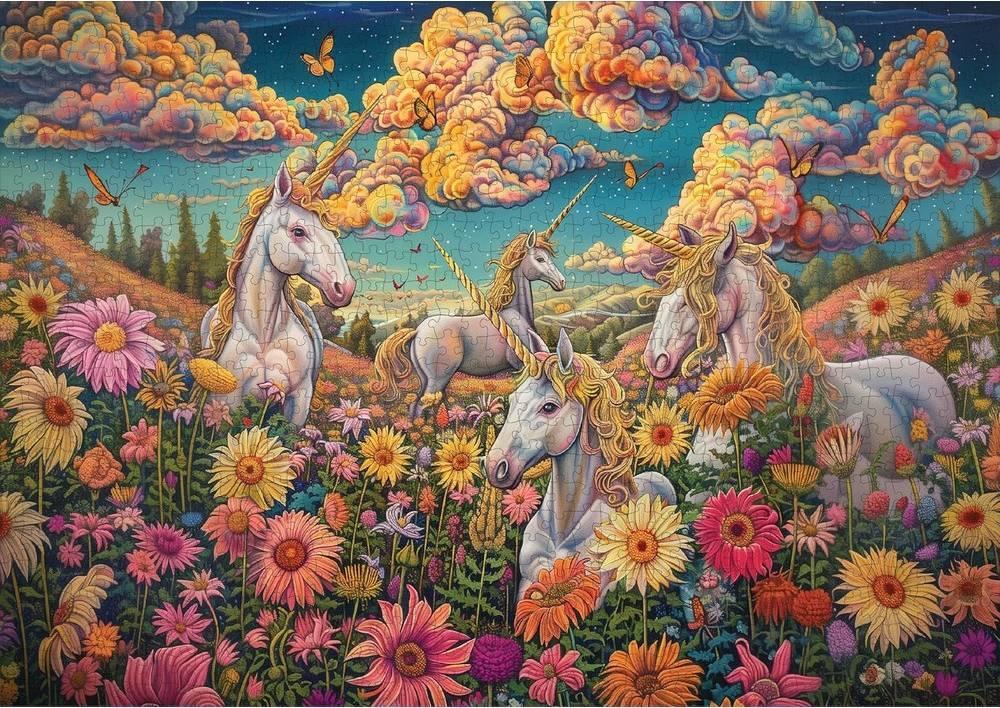 Trippy Puzzles: Unicorn Utopia Puzzle (1000pc Jigsaw)