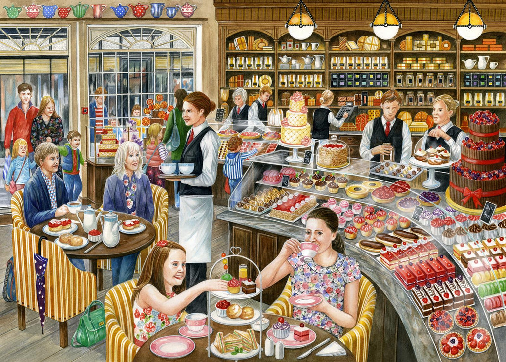 Holdson: A Day Out - High Tea for Two Puzzle (1000pc Jigsaw)