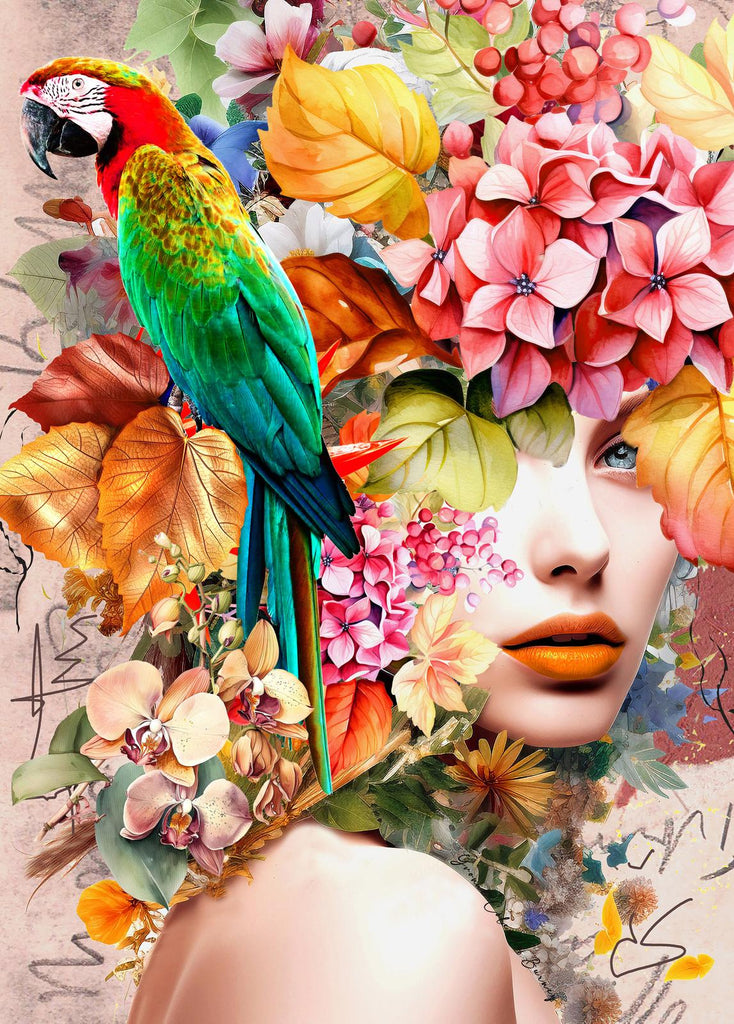 Holdson: Woman in Bloom - Wild Flower Puzzle (1000pc Jigsaw)