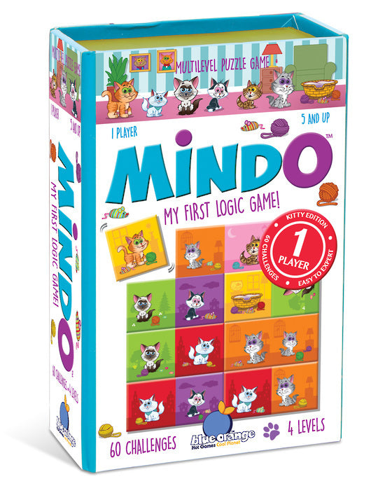 Blue Orange Games: Mindo Kitten - My First Logic Game (1 Player)