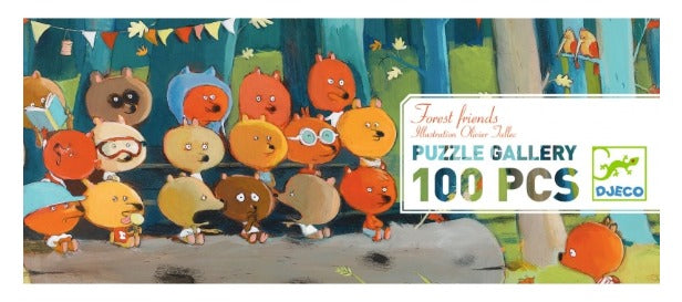 Puzzle Gallery: Forest Friends (100pc Jigsaw)