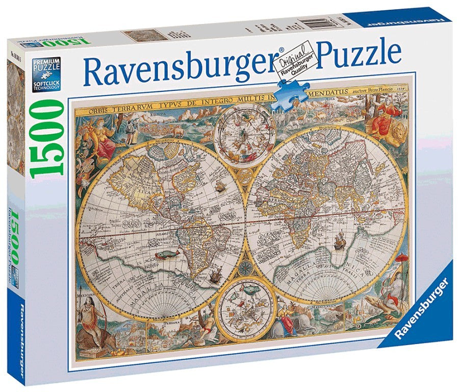 Ravensburger: Historical Map (1500pc Jigsaw) (1000pc)