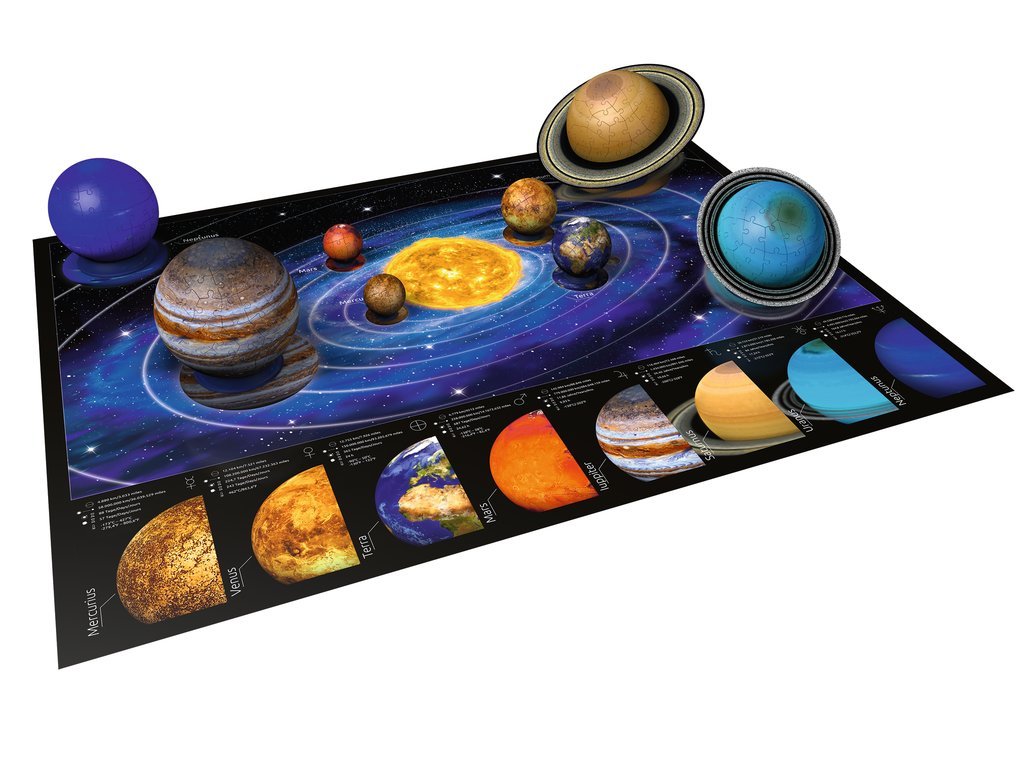 Ravensburger: 3D Puzzle - Solar System (522pc Jigsaw)