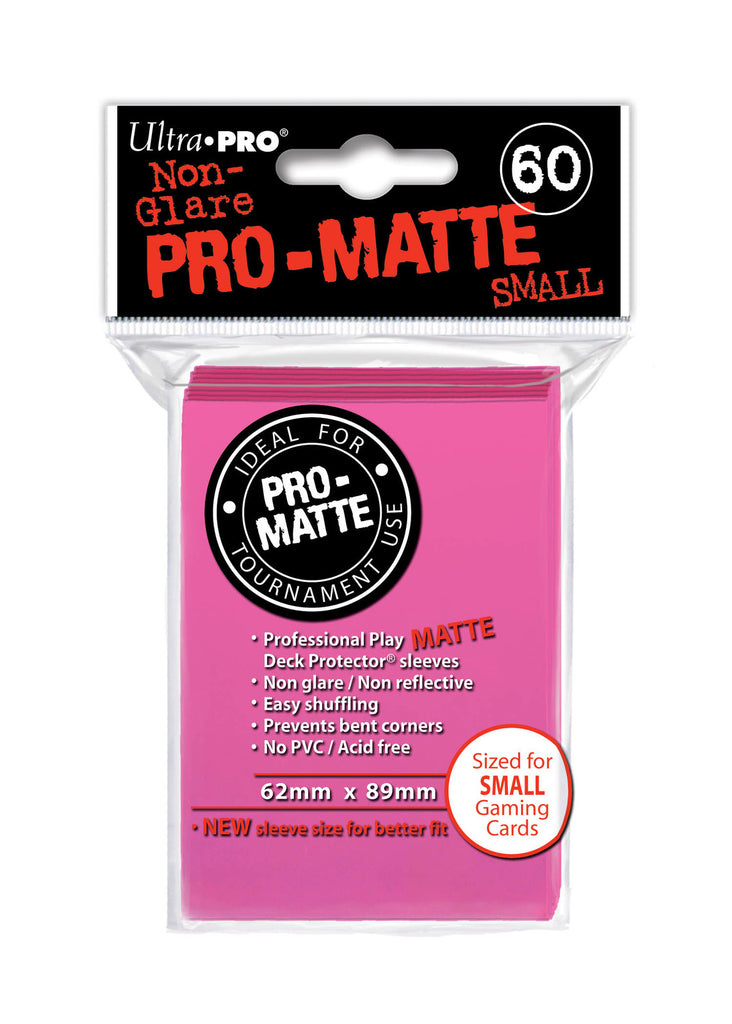 Ultra Pro: Deck Protectors - Pro-Matte Small Bright Pink (60)