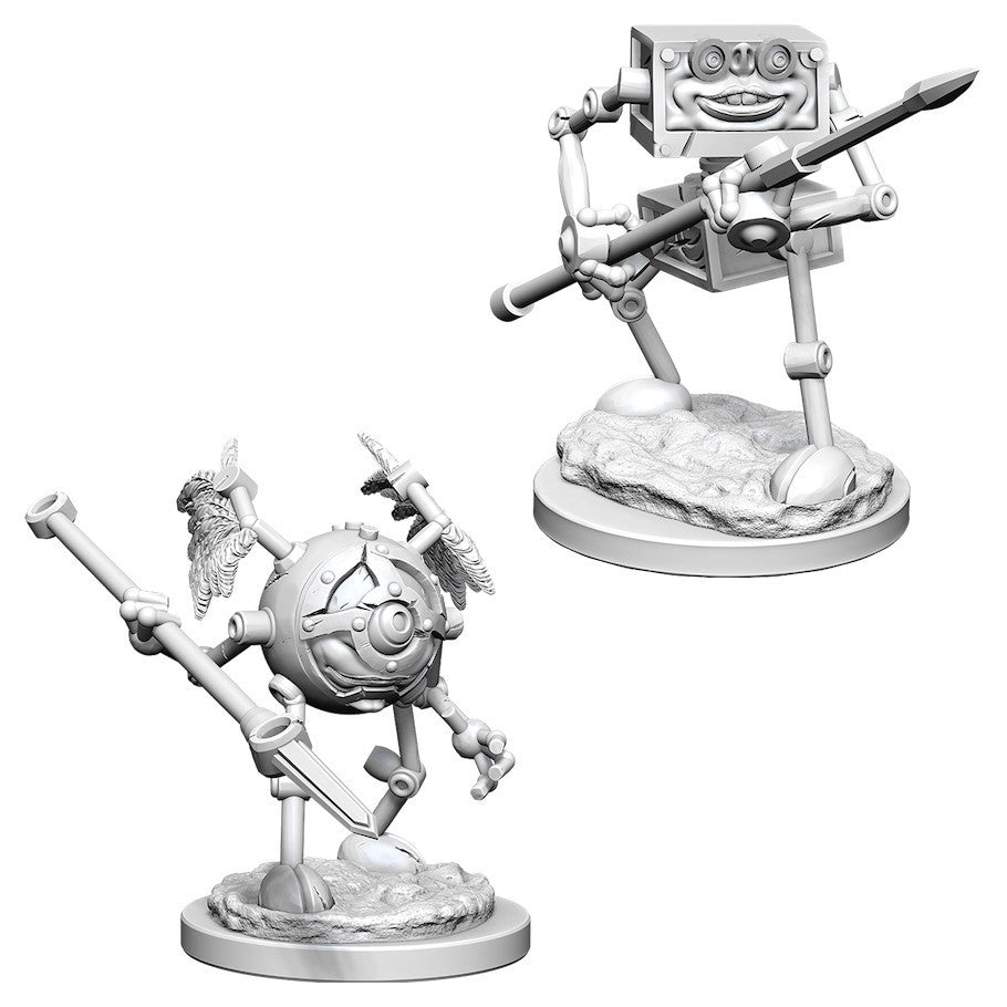 D&D Nolzurs Marvelous: Unpainted Miniatures - Monodrone & Duodrone