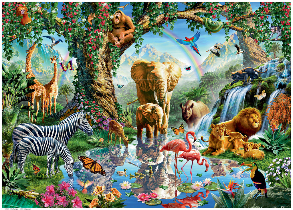 Ravensburger: Adventures in the Jungle (1000pc Jigsaw)