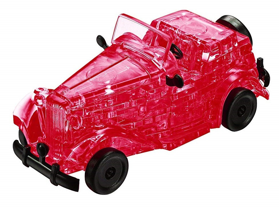 Crystal Puzzle: Classic Red Sports Car (53pc)