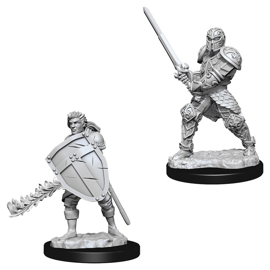 D&D Nolzur's Marvelous: Unpainted Miniatures - Male Human Fighter