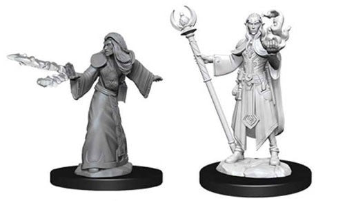 D&D Nolzur's Marvelous: Unpainted Miniatures - Male Elf Wizard