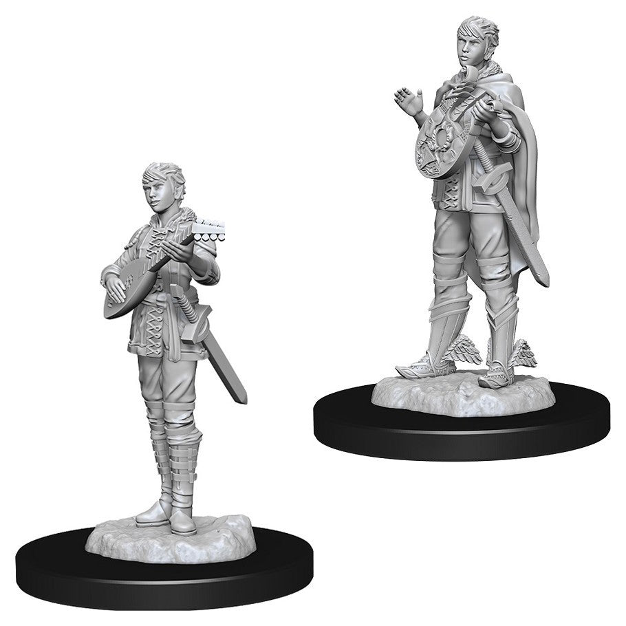 D&D Nolzur's Marvelous: Unpainted Miniatures - Female Half-Elf Bard