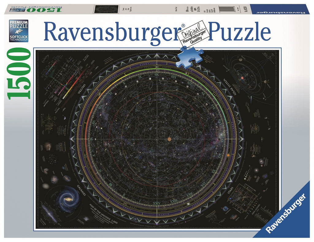 Ravensburger: Map of the Universe (1500pc Jigsaw)