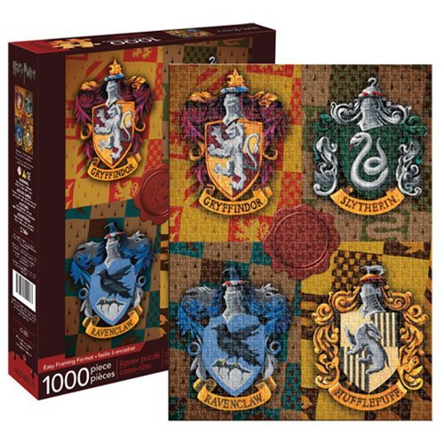 Harry Potter - Hogwarts Crests (1000pc Jigsaw)