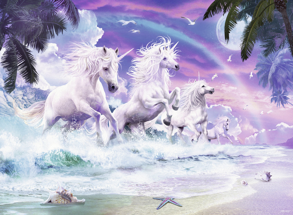 Ravensburger: Unicorns on the Beach (150pc Jigsaw)