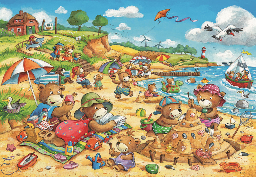 Ravensburger: Seaside Holiday (2x24pc Jigsaws)