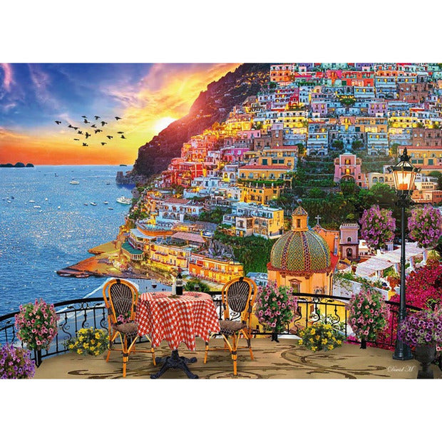 Ravensburger: Dinner in Positano, Italy (1000pc Jigsaw)