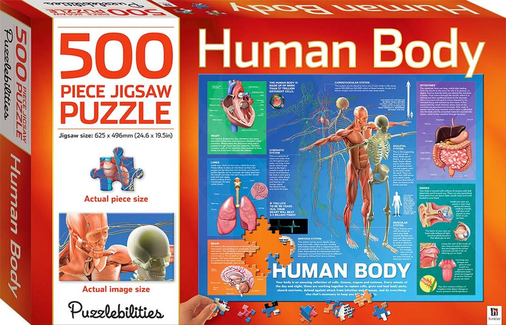 Puzzlebilities: Human Body (500pc Jigsaw)