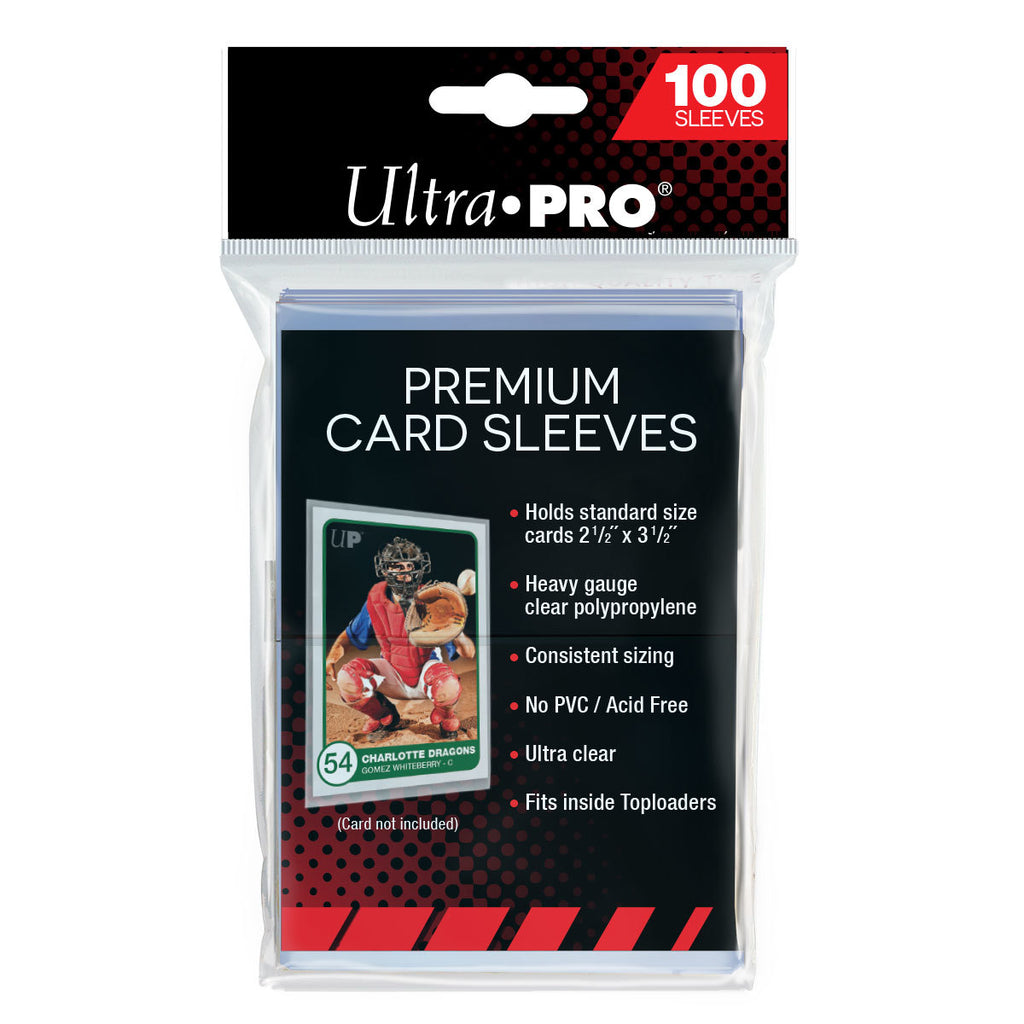 Ultra Pro: Premium Card Sleeves (2-1/2" x 3-1/2")