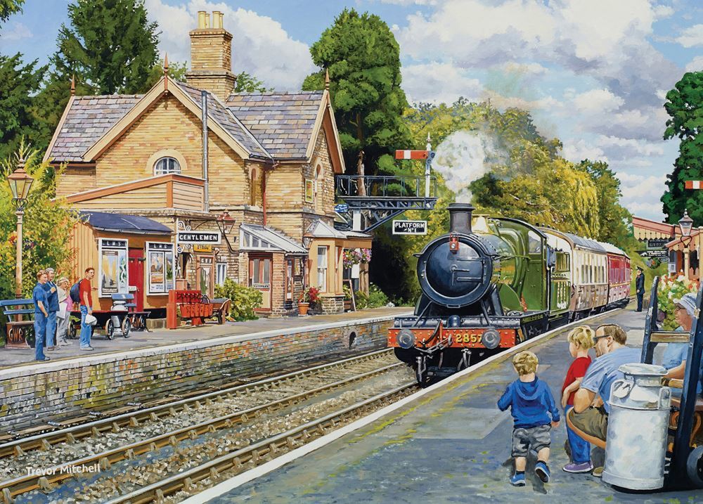 At the Station: Hampton Loade on the Severn Valley Railway (500pc Jigsaw)