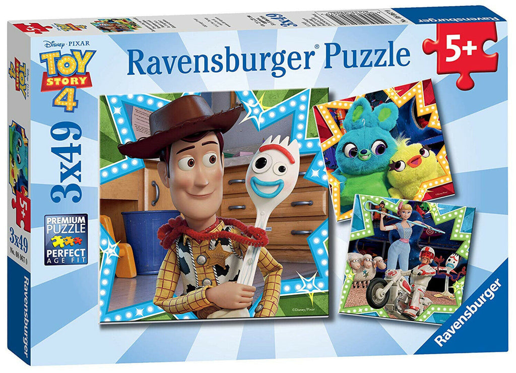 Ravensburger: Toy Story 4 (3x49pc Jigsaws)