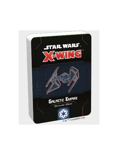 Star Wars X-Wing Second Edition Galactic Empire Damage Deck