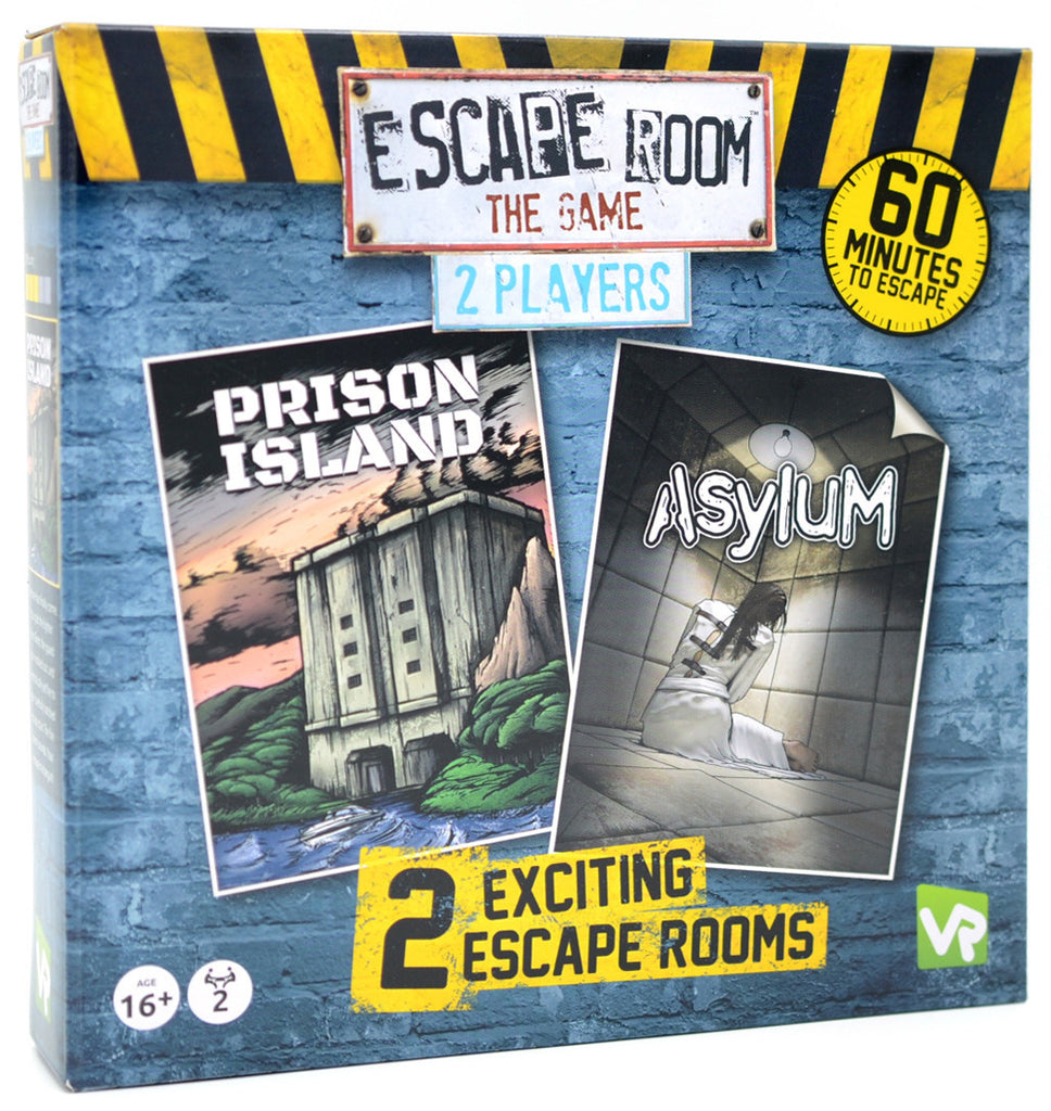 Escape Room the Game: 2 Players - Prison Island & Asylum