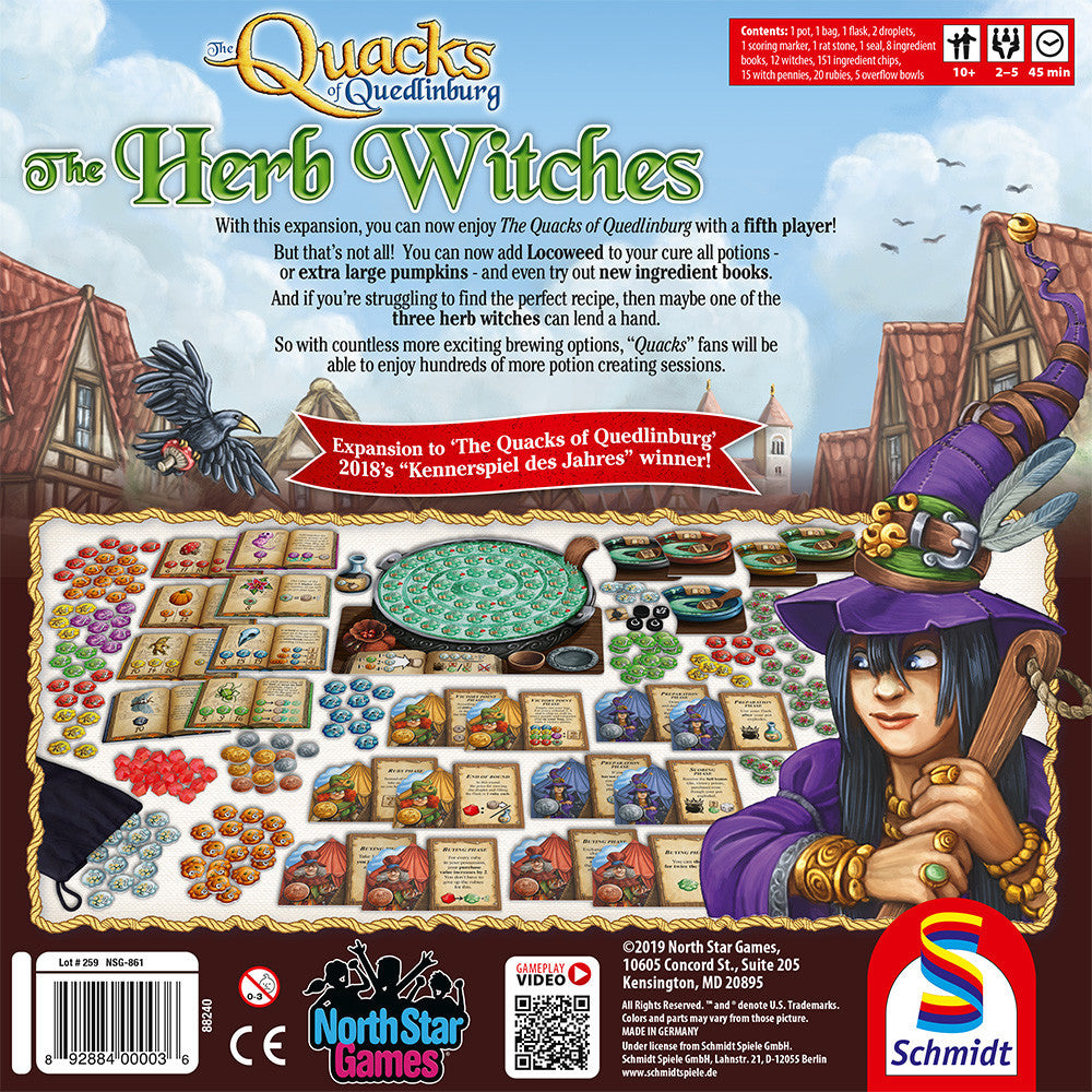 The Quacks of Quedlinburg: The Herb Witches (Expansion)