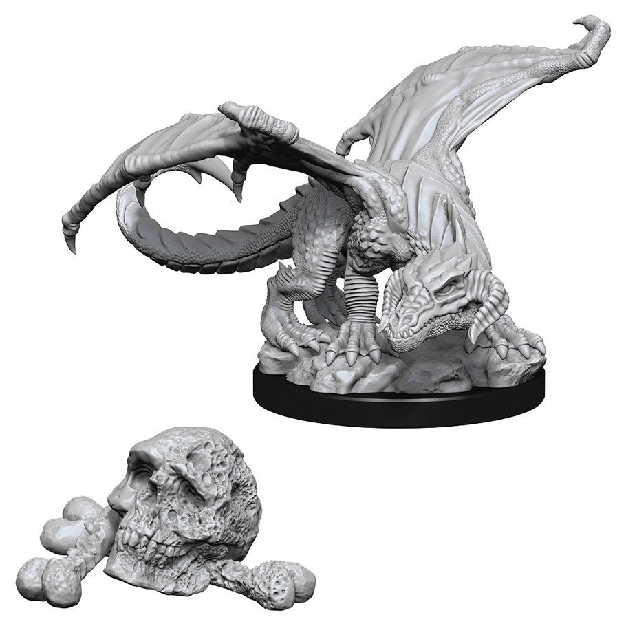 D&D Nolzur's Marvelous: Unpainted Miniatures - Black Dragon Wyrmling