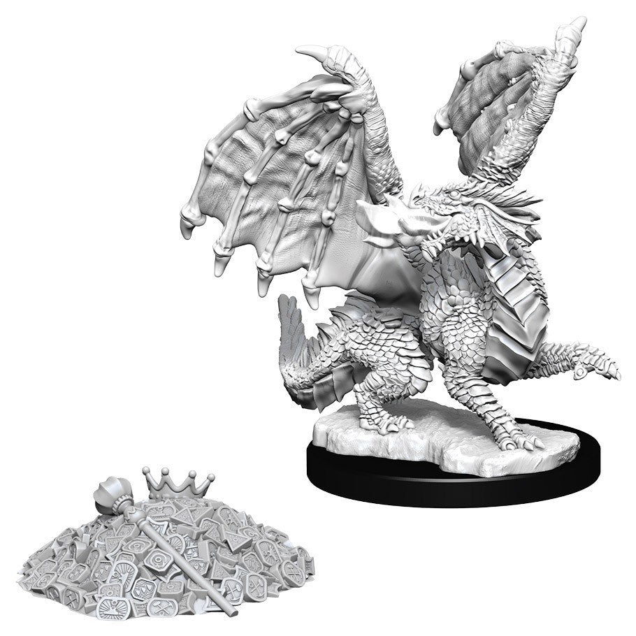 D&D Nolzur's Marvelous: Unpainted Miniatures - Red Dragon Wyrmling