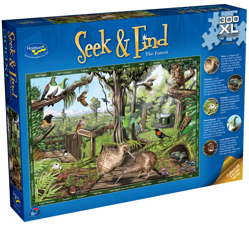 Seek & Find: The Forest (300pc Jigsaw)