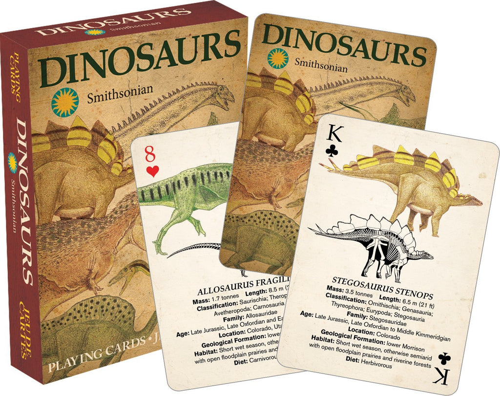 Smithsonian – Dinosaurs Playing Cards