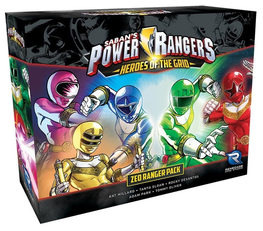 Power Rangers - Heroes of the Grid - Zeo Ranger Pack