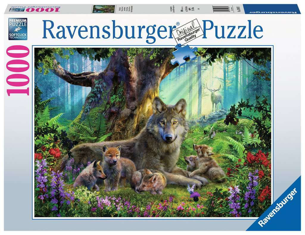 Ravensburger: Wolves in the Forest (1000pc Jigsaw)