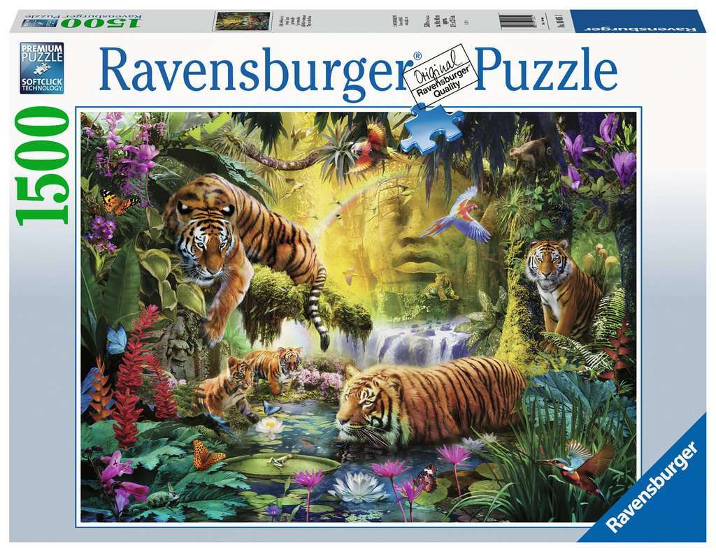 Ravensburger: Tranquil Tigers (1500pc Jigsaw)