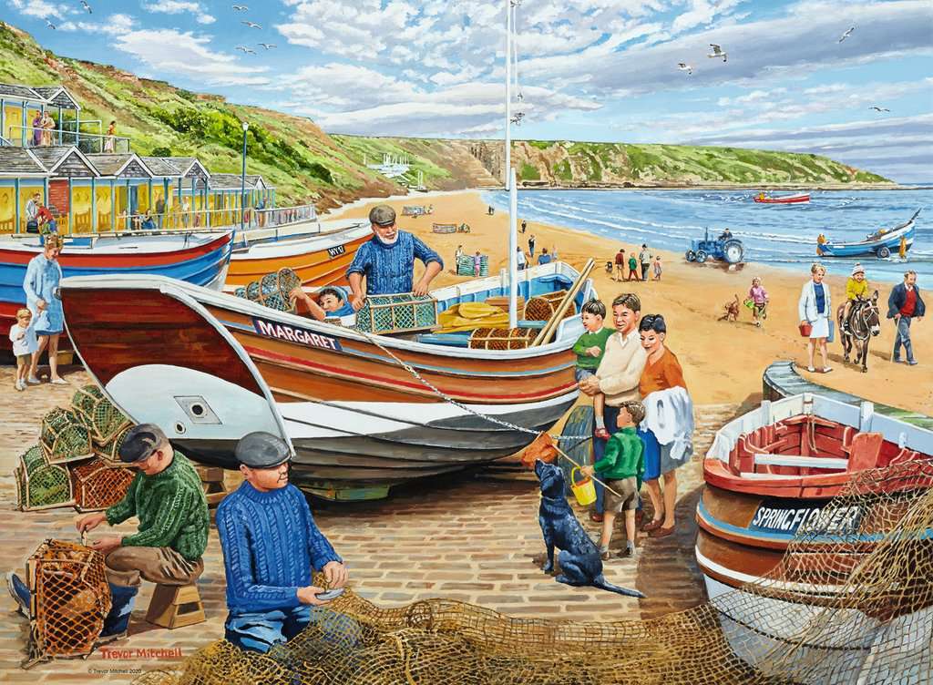 Ravensburger: Happy Days at Work #19 - The Fisherman (500pc Jigsaw)