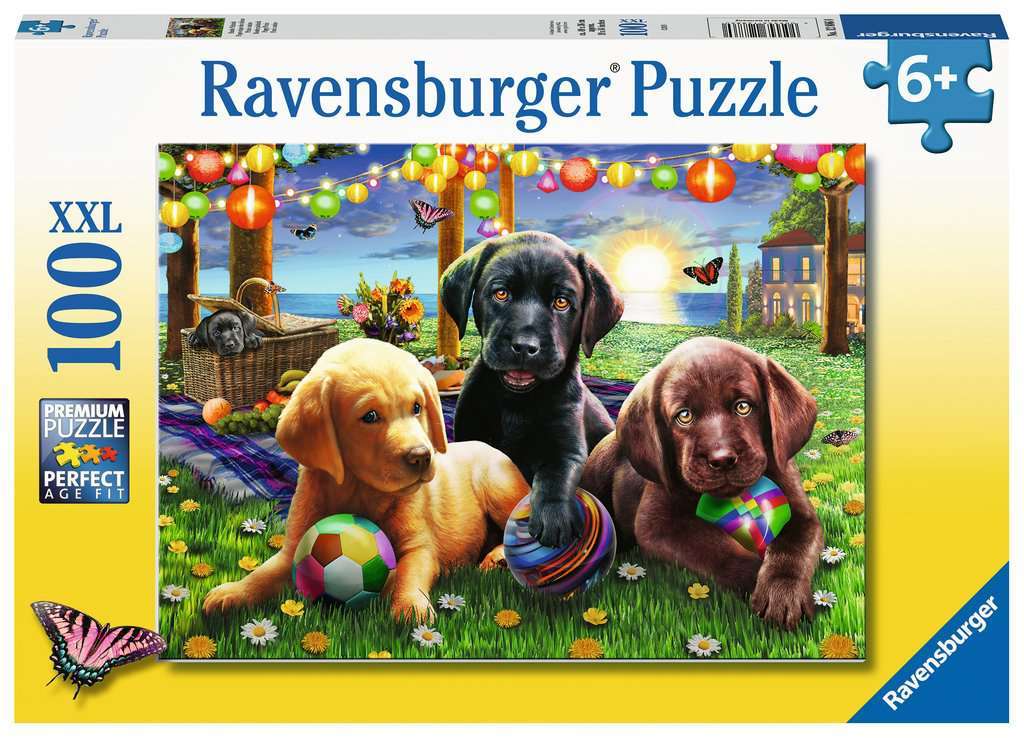 Ravensburger: Puppy Picnic (100pc Jigsaw)