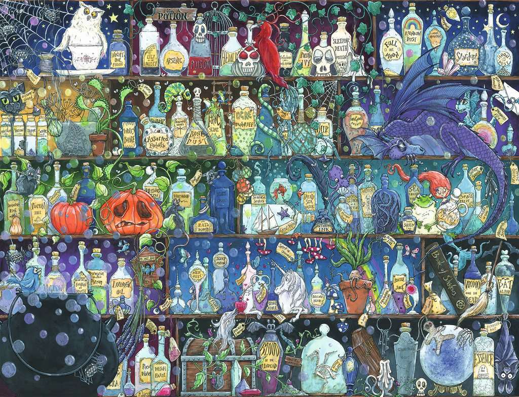 Ravensburger: Poisons & Potions (2000pc Jigsaw)