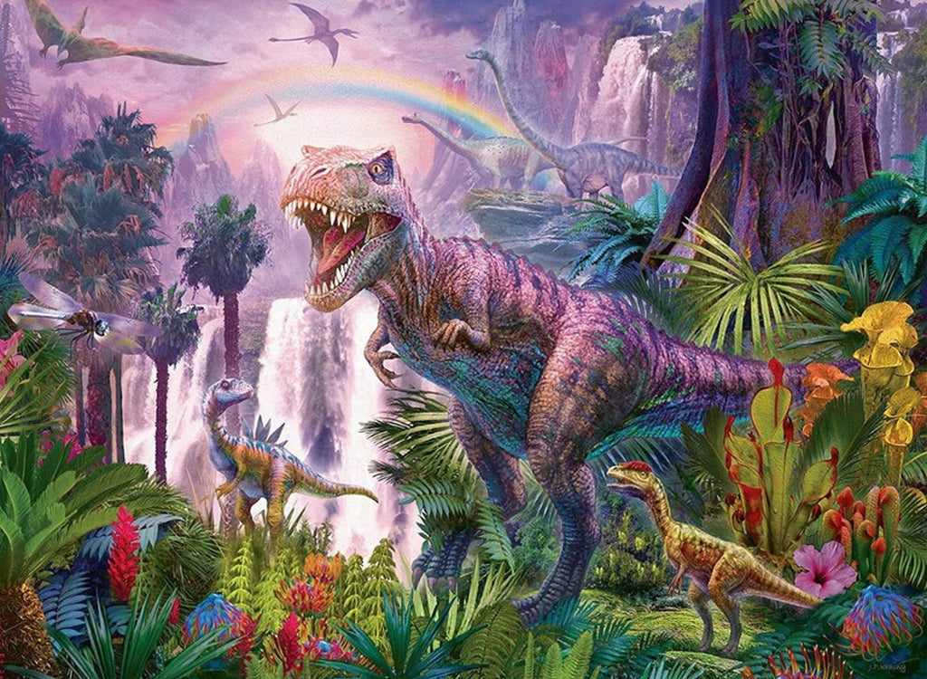 Ravensburger: Tyrannosaurus Rex, the King of the Dinosaurs (200pc Jigsaw)